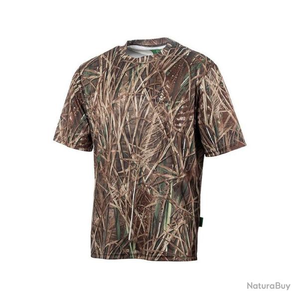 Tee shirt camo roseaux enfants