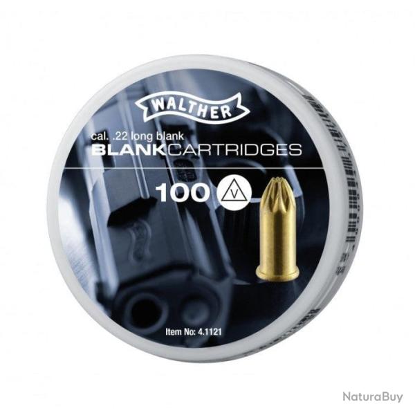Cartouche  blanc Walther - Cal. 22 - Par 100