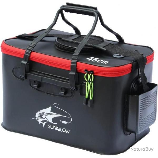 Seau Vivier de Pche Pliable Bote Rservoir Eau Sac Box Impermable 38 L Livraison Gratuite