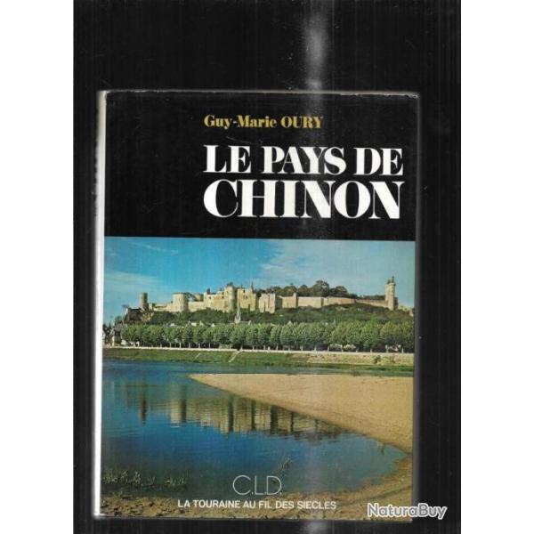 le pays de chinon de guy-marie oury num�rot� , gravures de georges pons