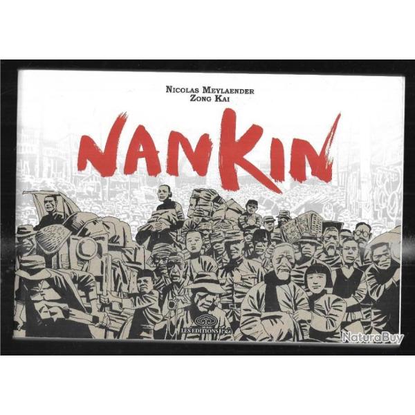 nankin de nicolas meylaender et zong kai , bd