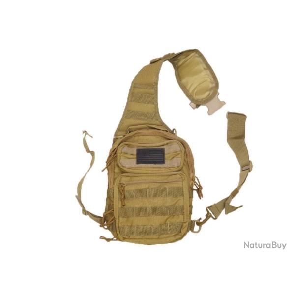 DMoniac Sacoche d'�paule multi-poches Tan