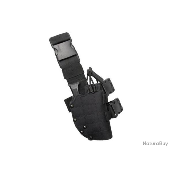 Strike Systems Holster de cuisse BK avec clip de s�curit� (Droitier)