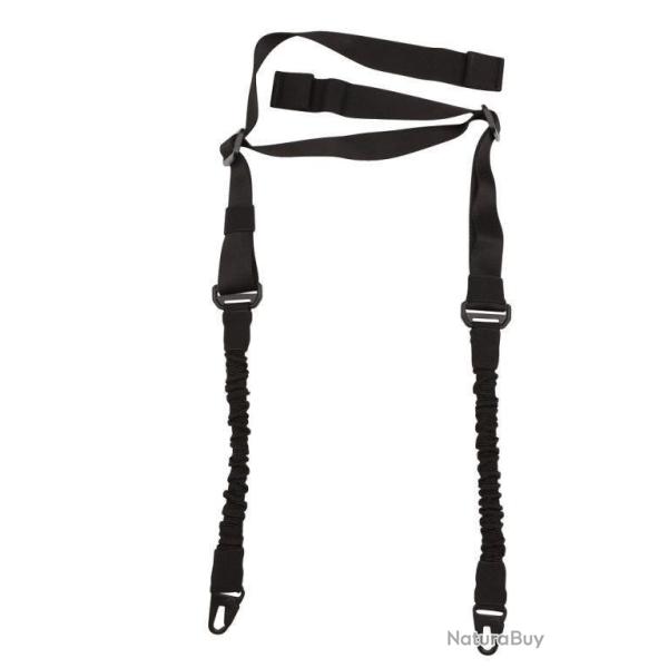 Sangle universelle noire 2 points (Swiss Arms)