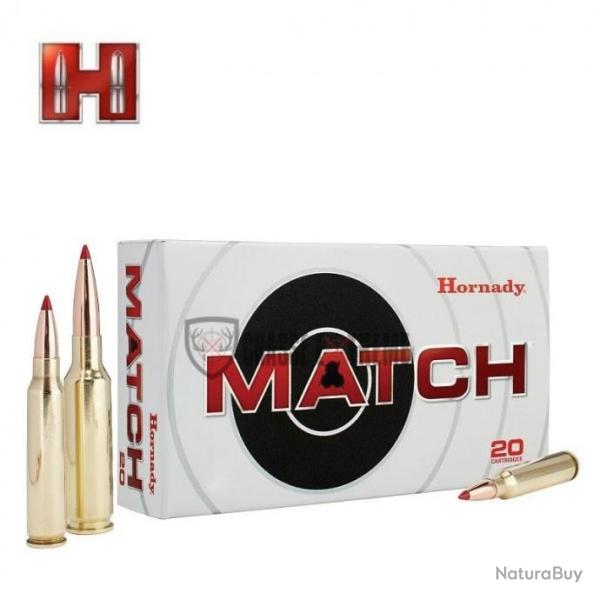 20 Munitions HORNADY Match 223 Rem 73 Gr Eld Match