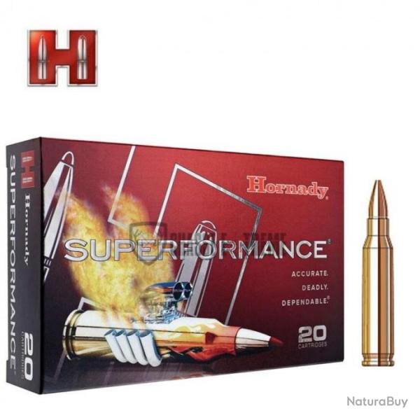 20 Munitions HORNADY Superformance Cal 5.56 NATO 55 Gr CX