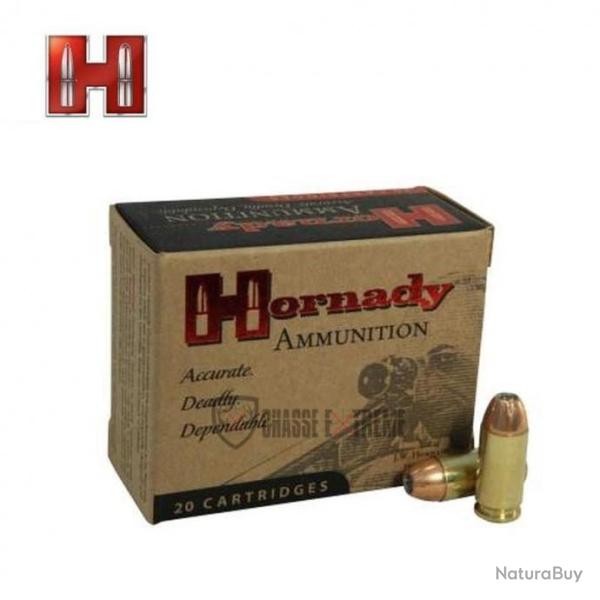 20 Munitions HORNADY Custom Pistol 40 S&W 155 Gr Jhp Xtp