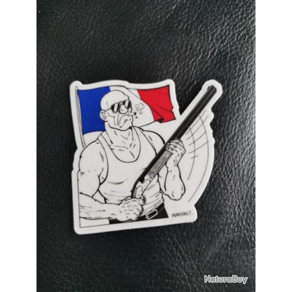 STICKER AUTOCOLLANT PATRIOTE