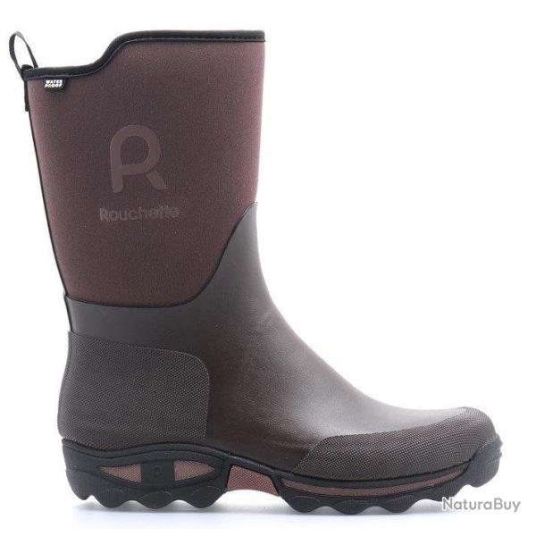 Demi botte Clean Garden Marron Rouchette