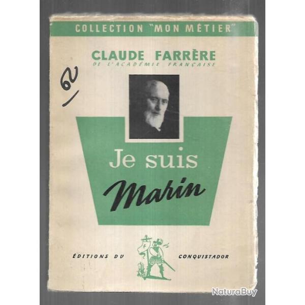 je suis marin de claude farr�re collection mon m�tier