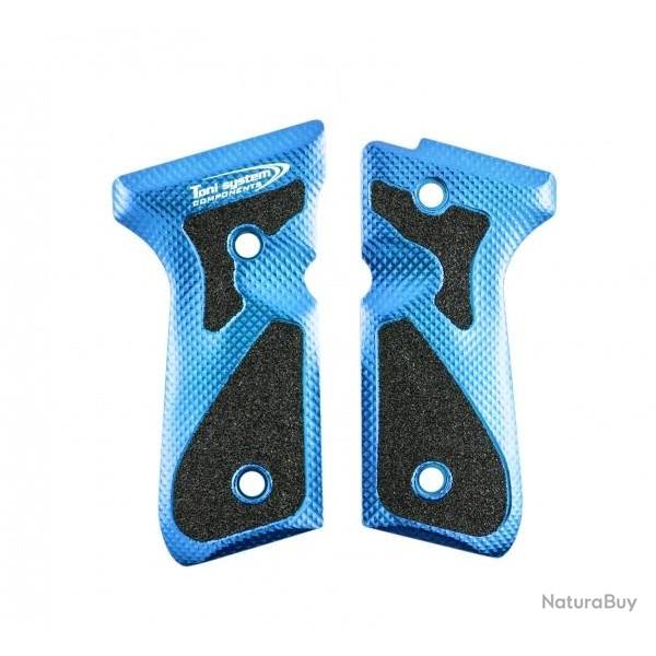 Poign�es 3D pour Beretta M9A1 - TONI SYSTEM - Bleue