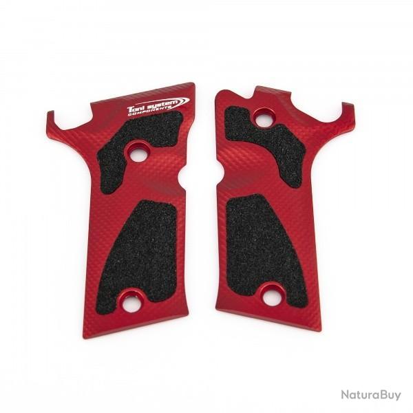 Poignes 3D pour Beretta 92X - TONI SYSTEM - Rouge