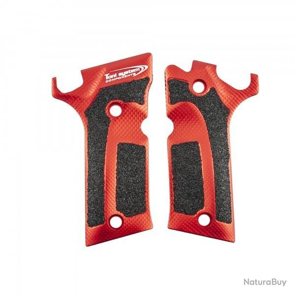 Poign�es surdimensionn�es 3D pour Beretta 92X - TONI SYSTEM - Rouge