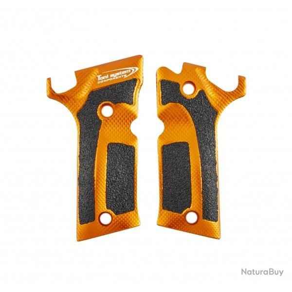 Poign�es surdimensionn�es 3D pour Beretta 92X - TONI SYSTEM - Orange