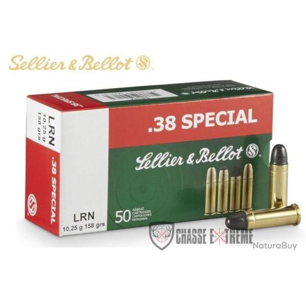 50 Munitions S&B cal 38 Special 158gr LRN