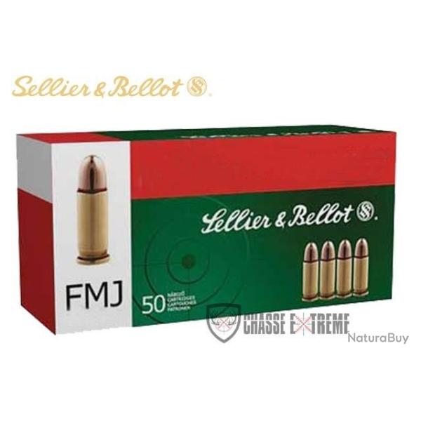 50 Munitions S&B cal 9mm Court 92gr FMJ