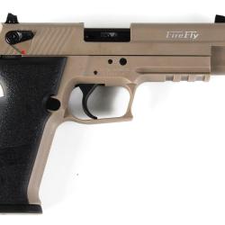 Pistolet GSG Firefly Standard Tan filet&eacute; Cal .22LR