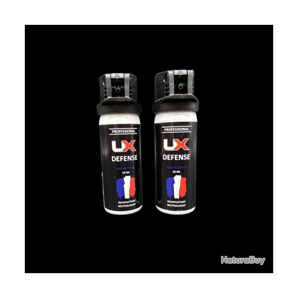 Umarex 2X Bombe gaz UX 50ml avec avec clapet de s�curit�