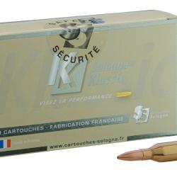 Munitions Sologne Klassic Subsonique Sierra HPBT 4,5g 70gr - Cal. 243 Win x1 boite