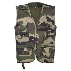 Gilet Reporter enfant Camo CE Percussion