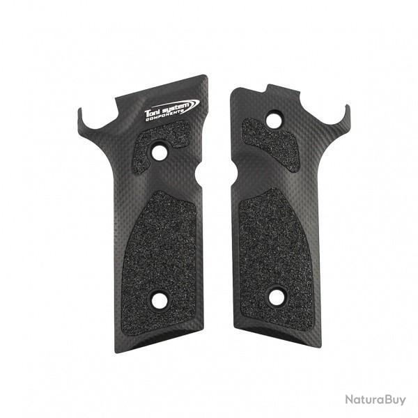Poignes 3D pour Beretta 98 Steel - TONI SYSTEM - Noir