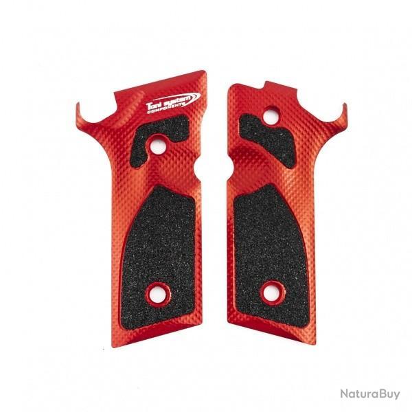 Poignes 3D pour Beretta 98 Steel - TONI SYSTEM - Rouge