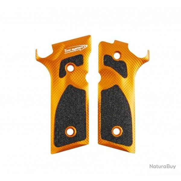 Poignes 3D pour Beretta 98 Steel - TONI SYSTEM - Orange