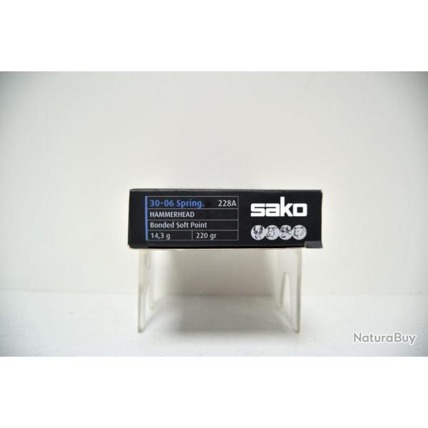 Munitions Sako 30-06 Spring 228A  x1 boite