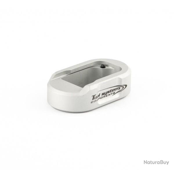 Pad infrieur ergonomique +2 coups pour Beretta 92X - TONI SYSTEM - Gris