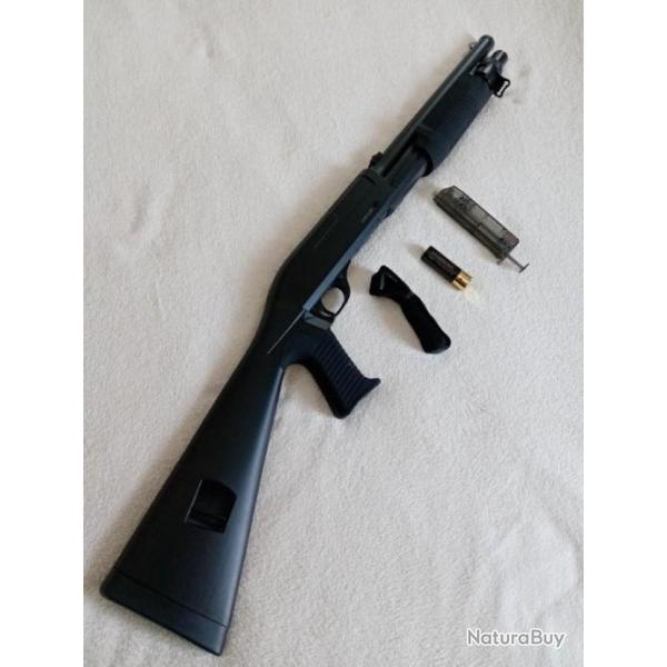 Fusil � pompe 3 shot 6mm 1 joule