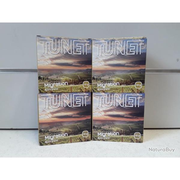 LOT DE 100CARTOUCHES TUNET MIGRATION CAL12 BG 32B G  CH 67MM