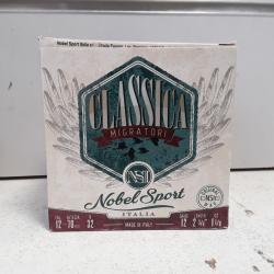 1 BOITE DE 25  CARTOUCHES NSI CLASSICA CAL12 32G BJ 70MM