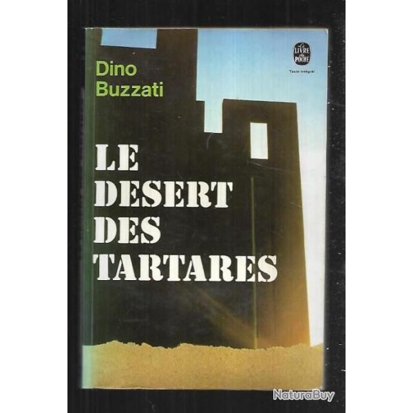 le dsert des tartares de dino buzzati livre de poche