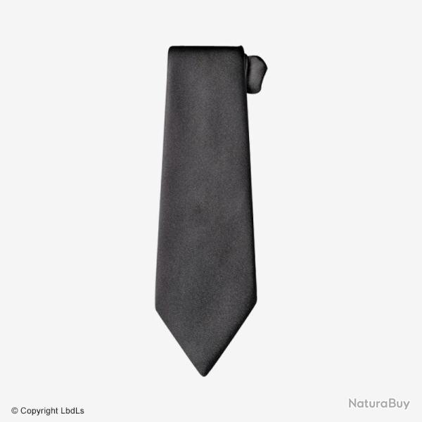 Cravate � �lastique noire