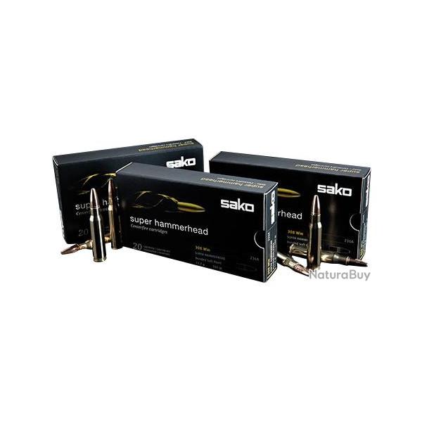 BTE 20 CART. SAKO GAMEHEAD CAL. .222 REM MAG 55GR 3,56 G