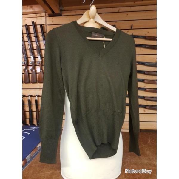 Pull Femme Club Inter Chasse (elise en vert) TS DESTOCKAGE