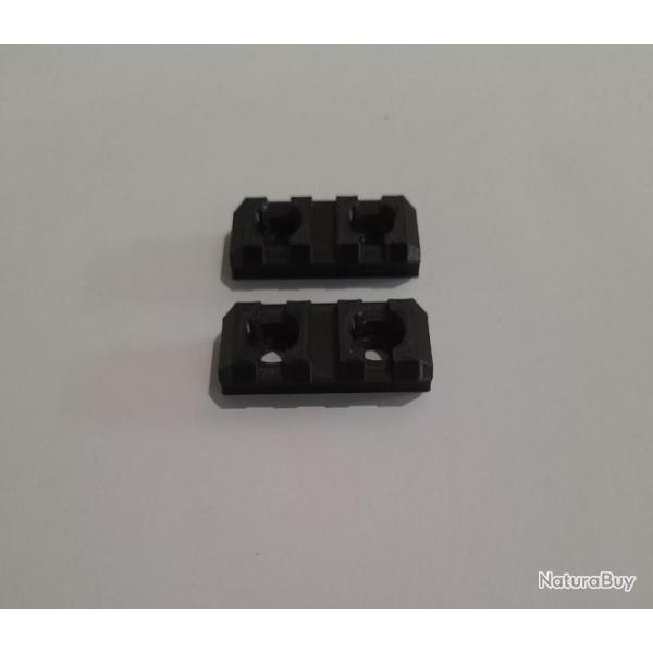 Rails abs 21mm longueur 4cm