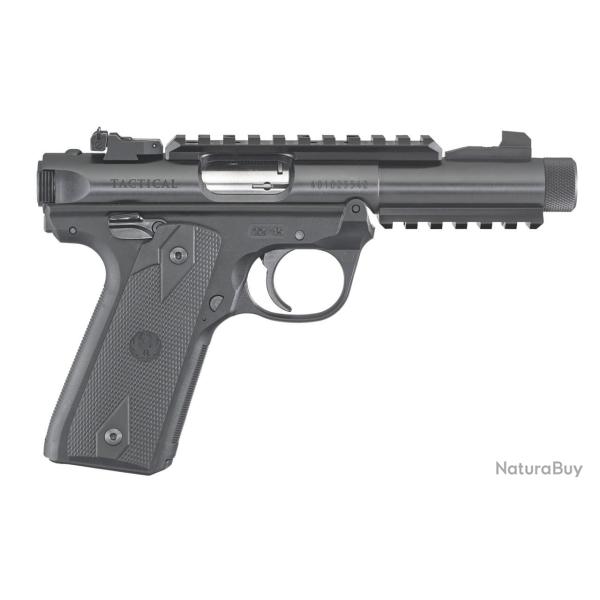 Pistolet Ruger Mark 22/45 tactical cal.22LR canon de 4.40"