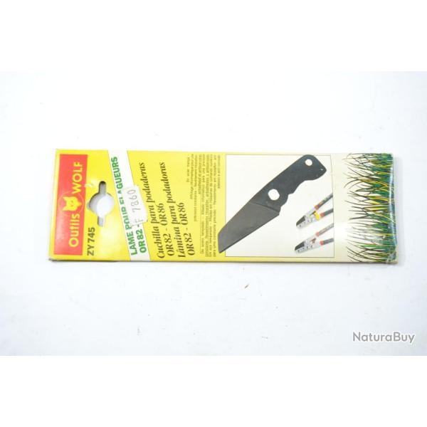 Lame de remplacement pour �lagueur Wolf OR82 et OR86, lame ZY745 3272376644103. Jardinage