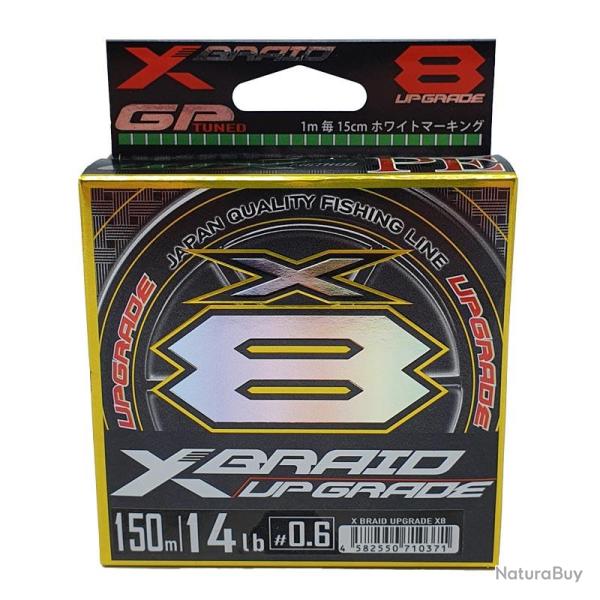 Tresse PE G Soul X8 Upgrade YGK PE 1 / 0.165mm / 22lbs / 150m