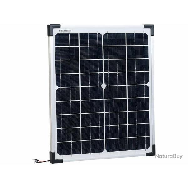 Panneau solaire Mobile Monocristallin 20 W Grand Rendement Electricite