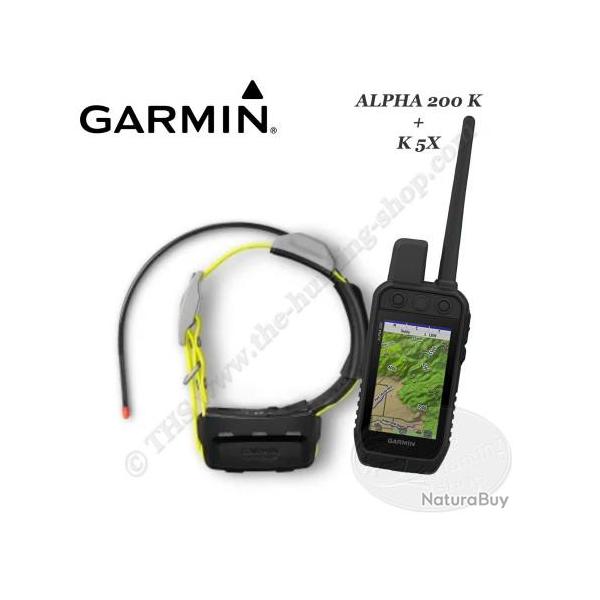 GARMIN ALPHA� 200 K Centrale GPS portable pour suivi des chiens de chasse ou de compagnie ALPHA 200 
