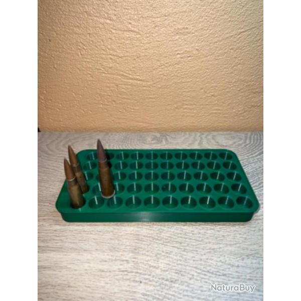 Plateau de rechargement vert fonc� optimis� pour le 8 Lebel ( 8 x 50/51r )