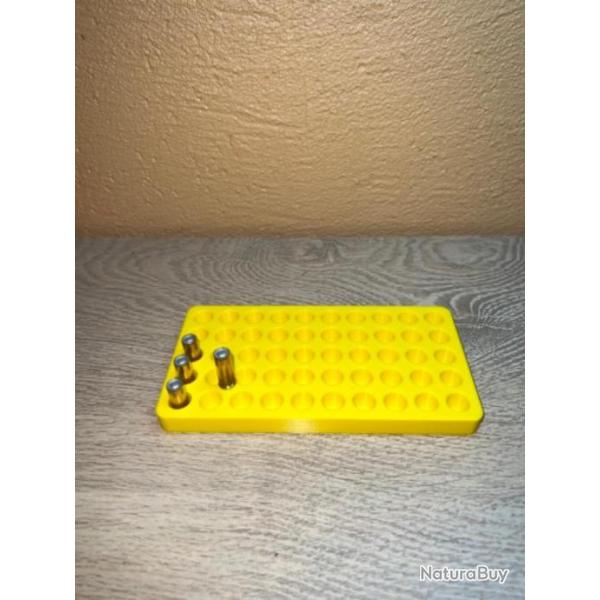 Plateau de rechargement jaune optimis� pour les cartouches de 32 Smith et Wesson long