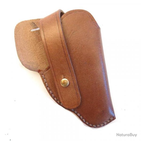 Etui cuir pistolet 6.35 de poche Le Franais