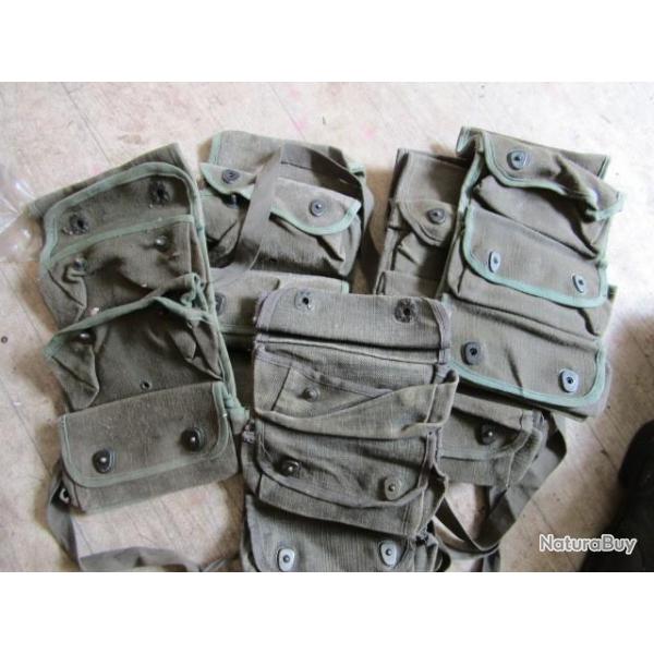 ARMEE FRANCAISE TAP parachutiste para  MUSETTE � GRENADES TAP modele 1950-53 Indochine Alg�rie