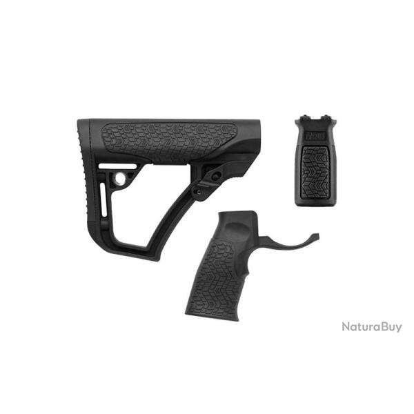 Poign�e DANIEL DEFENSE Kit crosse 3 pi�ces Noir pour Ar15