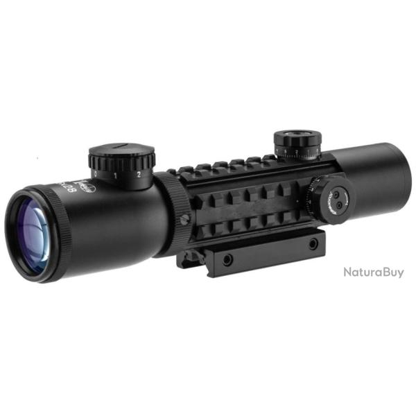 LUNETTE DE VISEE COMPACTE ZOOM 2-6 X 28 RTI OPTICS AIRSOFT