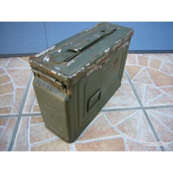Caisse  munition pour cal.30 Browning Us Ww2 Jeep Willys Ford Dodge wc Gmc