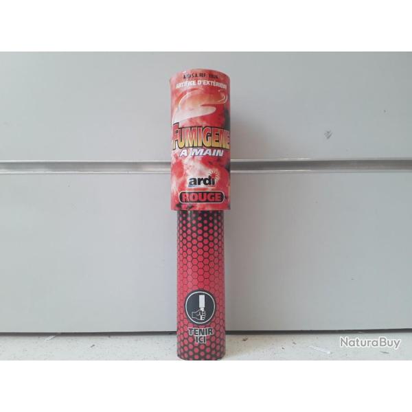 ARDI5 FUMIGENE A MAIN ARDI ROUGE 45SECONDES NEUF
